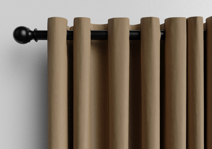 Devonshire, Light Brown - Made to Measure Curtains - Image 12